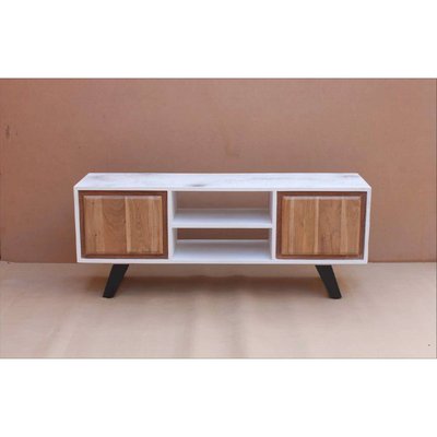 Meuble TV bois et métal, Moderno RECOLLECTION