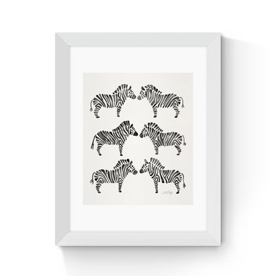 Black-Zebras by Cat Coquillette EAST END PRINTS