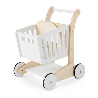 Chariot de course en bois VERTBAUDET