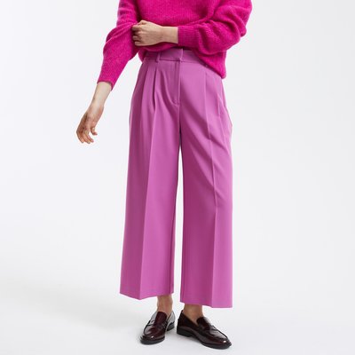 Pantalon large rose La Redoute