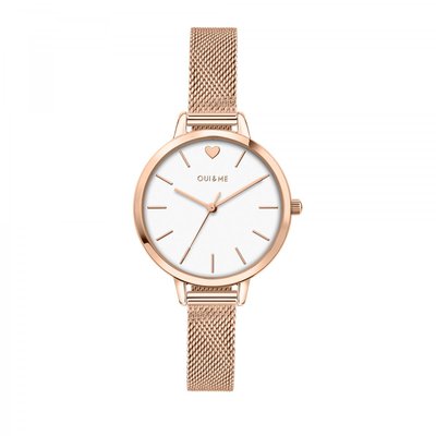Montre Analogique En Acier Amourette OUI & ME