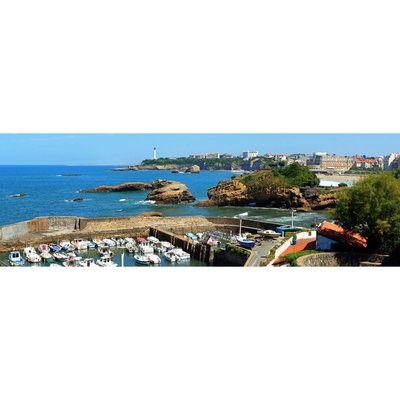 Tableau Sur Toile Biarritz Port MER CEANOTHE
