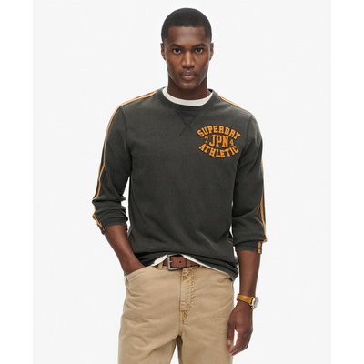 Haut rayé à manches longues Vintage Athletic SUPERDRY