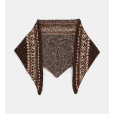 Echarpe triangle saskia t GALERIES LAFAYETTE