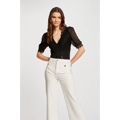 Body manches 3/4 dentelle MORGAN
