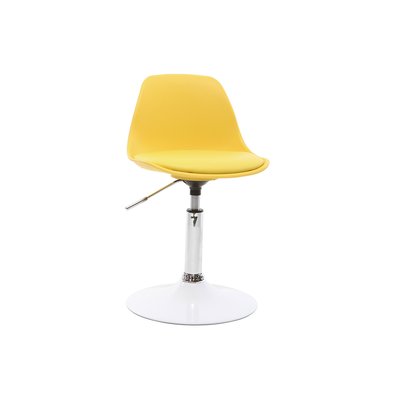 Chaise de bureau design enfant vert de gris STEEVY MILIBOO