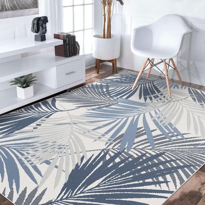 Tapis extérieur tissé kilim rectangle CASADA 15 UN AMOUR DE TAPIS