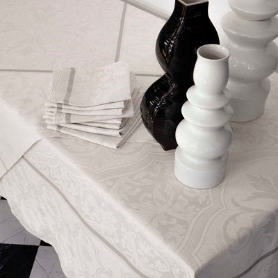 Serviette de table en Lin, ARMOIRIES LE JACQUARD FRANCAIS