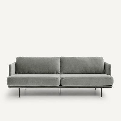Sofa Antoine, Samt Stonewashed, Design by E. Gallina AM.PM