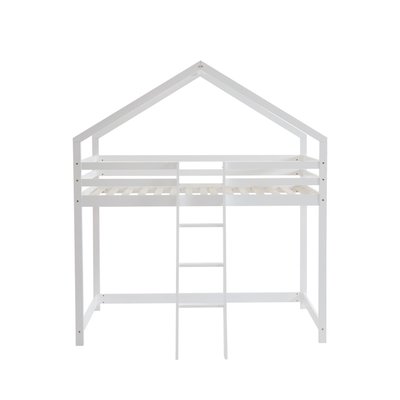 Lit en mezzanine enfant en bois 90x190cm- KABA DRAWER