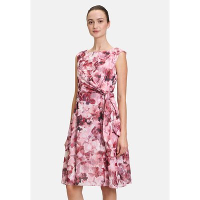 Robe de cocktail à ceinture à nouer VERA MONT