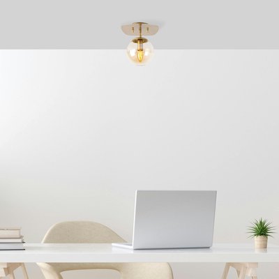 Plafonnier en verre – petit globe design SIERRE PIER IMPORT
