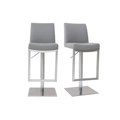 Tabourets de bar relevables (lot de 2) KYLE MILIBOO