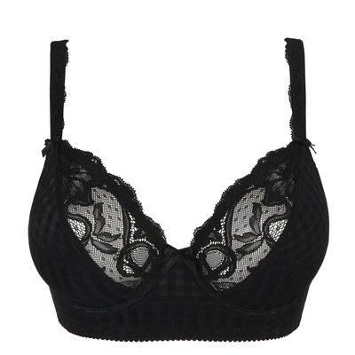 Soutien-gorge Bustier Carreaux Et Dentelle Madison PRIMADONNA