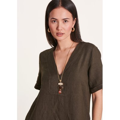 Collier sautoir multicabochon LA FEE MARABOUTEE