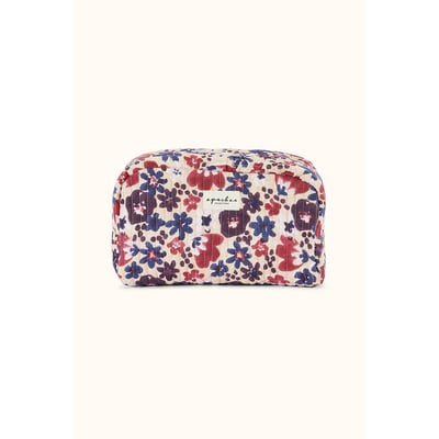 Grande trousse de toilette, imprimé floral, GAYANE APACHES COLLECTIONS