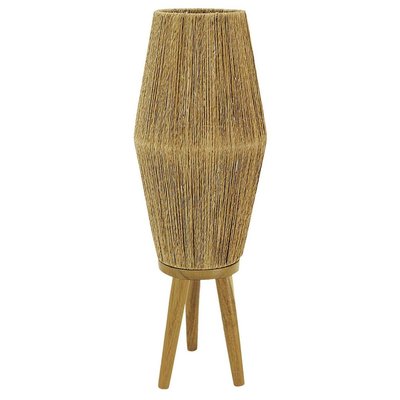 Lampe sur pied en jute et bois, vendue sans équipement électrique AUBRY GASPARD