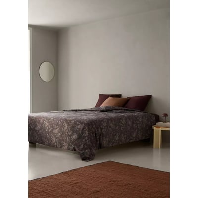 Housse de couette en percale de coton 100 % Lit 150/160 cm MANGO HOME