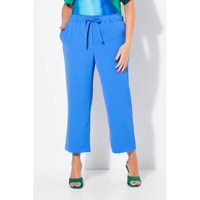 Pantalon 7/8 à pinces, taille élastique ULLA POPKEN