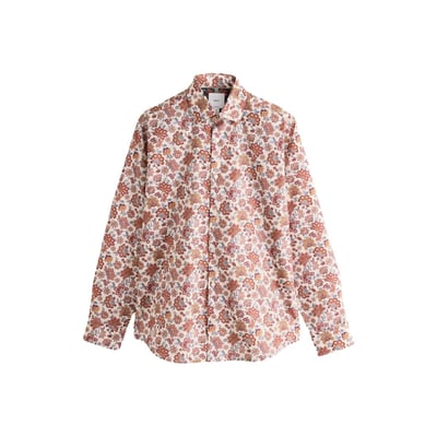 Chemise standard en coton à manches longues NEXT