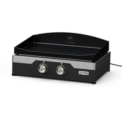 Plancha électrique allure 260 duo 2 brûleurs à poser, 60x40 cm LE MARQUIER