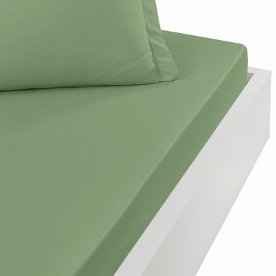 Drap housse satin coton/tencel 200 fils bonnet 30 cm OPERA SENSEI MAISON