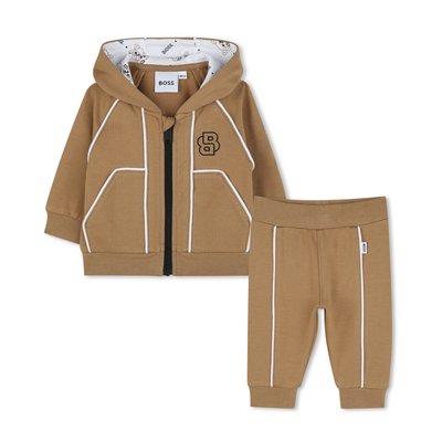 Ensemble cardigan et pantalon de survêtement BOSS KIDSWEAR