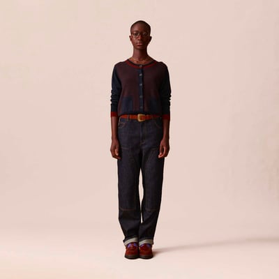 Cardigan Femme En Laine Mérinos - Léger, Chaud Et Doux - Col Rond, Manches Longues - Parfait Pour L'automne/hiver