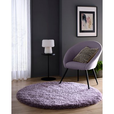 Hand Tufted Shimmer Shaggy Circle Rug SO'HOME