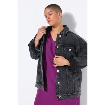 Veste en jean oversize, fines rayures STUDIO UNTOLD