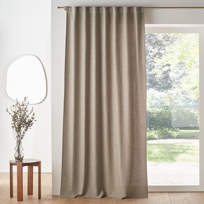 Vorhang in Zopfoptik mit versteckten Schlaufen, Montego LA REDOUTE INTERIEURS