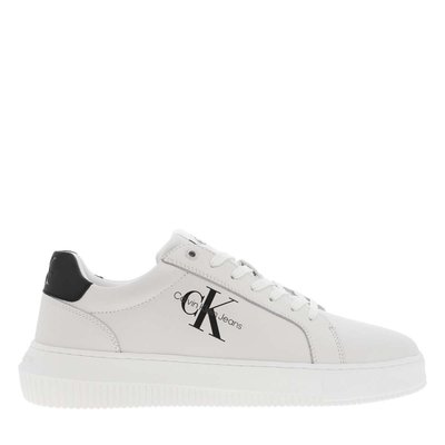 Baskets CHUNKY CUPSOLE MONO LTH cuir CALVIN KLEIN