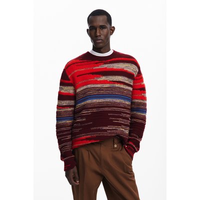 Pull épais à rayures DESIGUAL