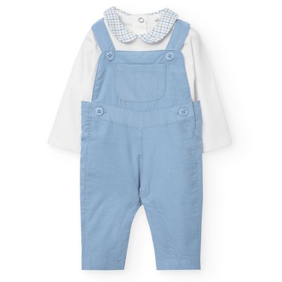 Ensemble avec body et salopette BOBOLI
