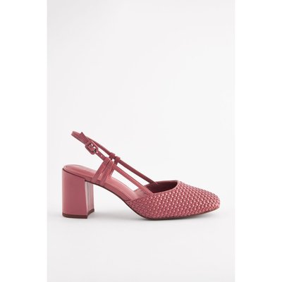Chaussures tressées talons carrés NEXT