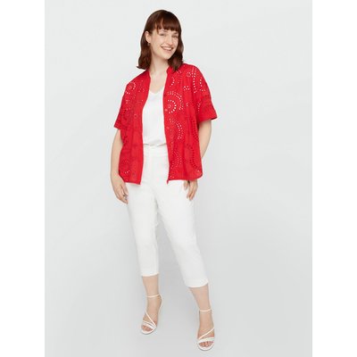 Pantalon Capri en tissu stretch FIORELLA RUBINO