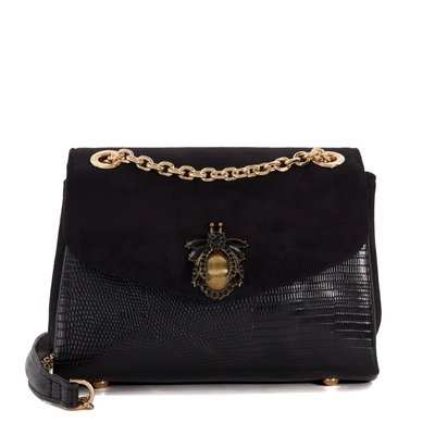 Sac serpent noir La Redoute