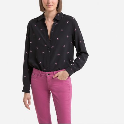 Блузка с принтом PEPE JEANS