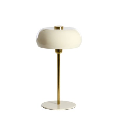 Grande lampe à poser crème et doré Surin MILLUMINE