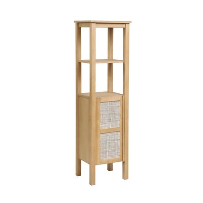 Colonne de salle de bain cannage chêne NESTO MOB IN