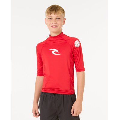 Lycra BRAND WAVE UPF S/S-BOY RIP CURL