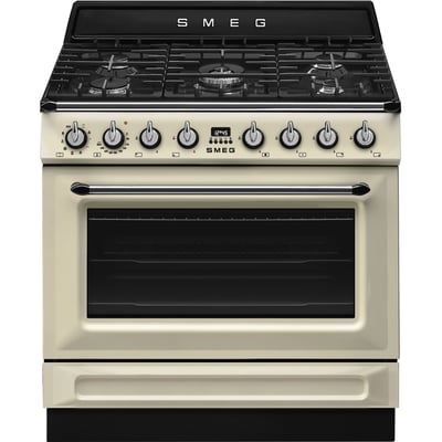 Piano de cuisson gaz 90cm Vapor Clean TR90 SMEG