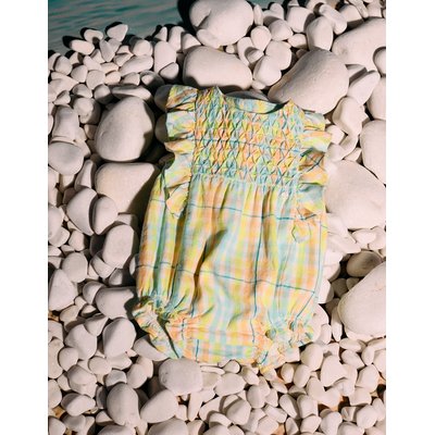 Combi-short en Coton à Carreaux Brothers & Sisters ZIPPY