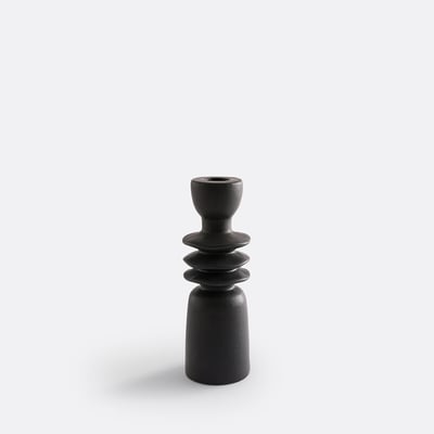 Greta 18cm High Ceramic Candlestick LA REDOUTE INTERIEURS