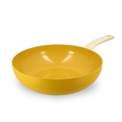 Wok en aluminium 28cm, COLORAMA MENASTYL