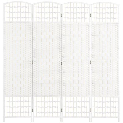 Cloison de séparation Bois Blanc HOMCOM
