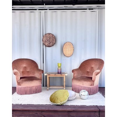 Fauteuil crapaud Ernest N°150 - Bon état DEBONGOUT