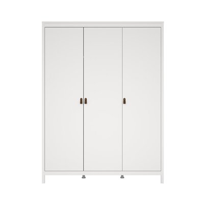 Armoire 3 portes blanc - BARCELONE CALICOSY