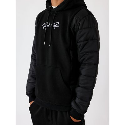 Sweat à Capuche avec empiècement bimatière PROJECT X