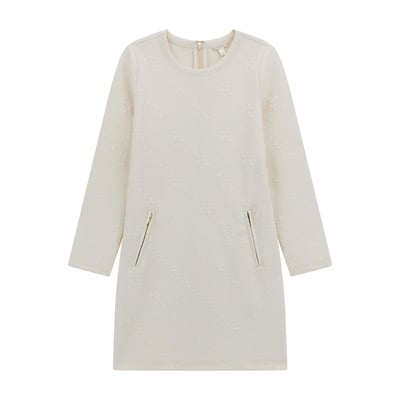 Robe Blanche Pour Fille 11 Ans - Sans Manches Longueur Genou - Marque TU - Occasion Très Bon état Pour Fête